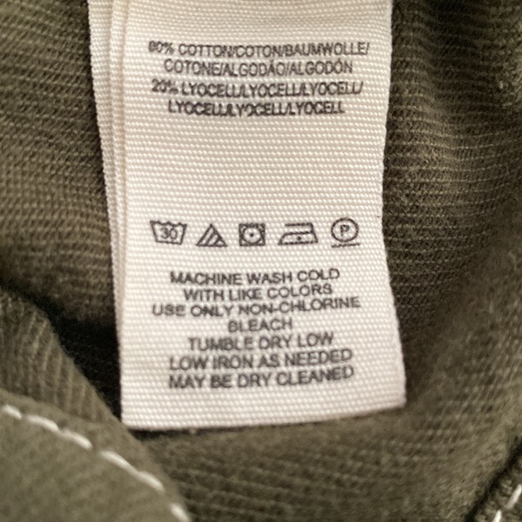 Free People Army Green High Waist Belted Mini Skirt NWT - Picture 11 of 11